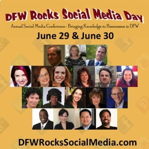 DFW Rocks Social Media Day
