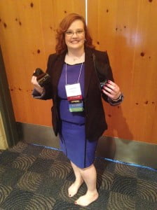 Lissa Duty's squeaky shoe