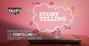 Story telling content marketing.