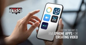 IPhone apps for creating video content.