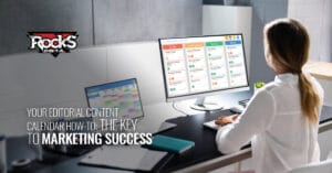 Content calendar.