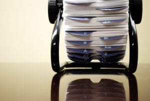 Rolodex Turned Into Cash