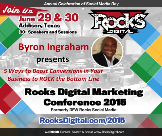 Byron Ingraham, Marketing Strategy Speaker at Digital Marketing Conference in 2015