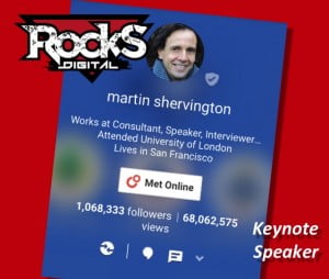 Martin Shervington, Google Plus Expert