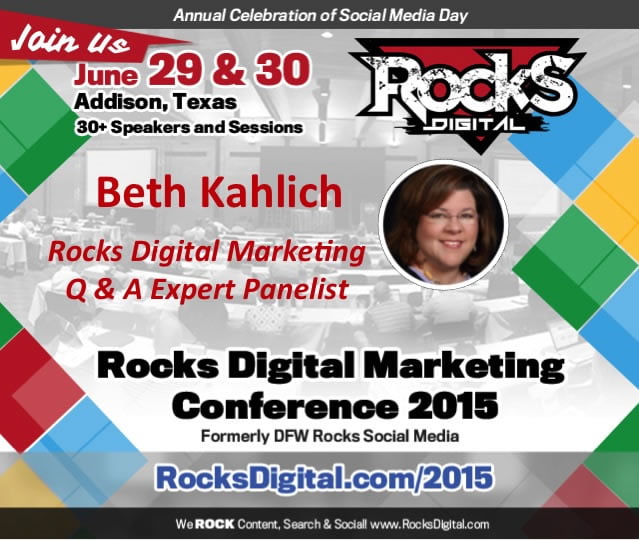 Beth Kahlich, Rocks Digital Marketing SEO Expert Panelist