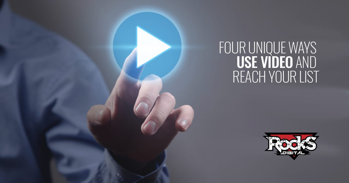 4 unique ways to use video.