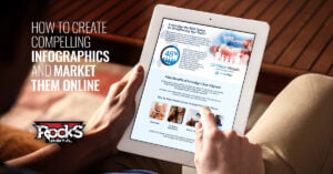 Create compelling infographics and market them online