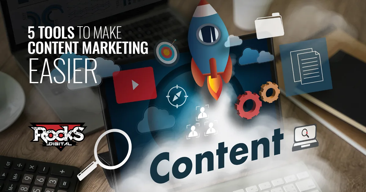 5 content marketing tools.