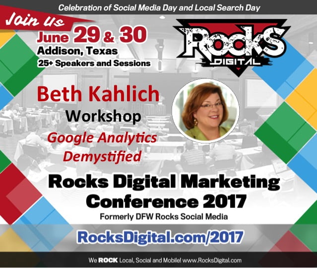 Beth Kahlich, Dallas SEO Trainer to Speak at Rocks Digital