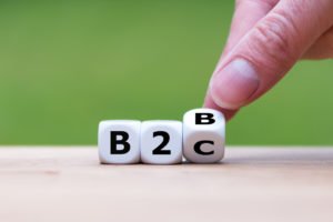 B2B Content More B2C