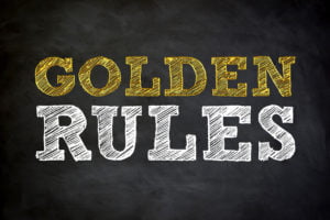 Golden Rules on Goal Setting