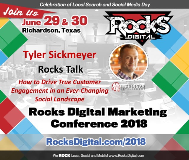 Tyler Sickmeyer to Present a Rocks Talk on the Ever-Changing Social Landscape