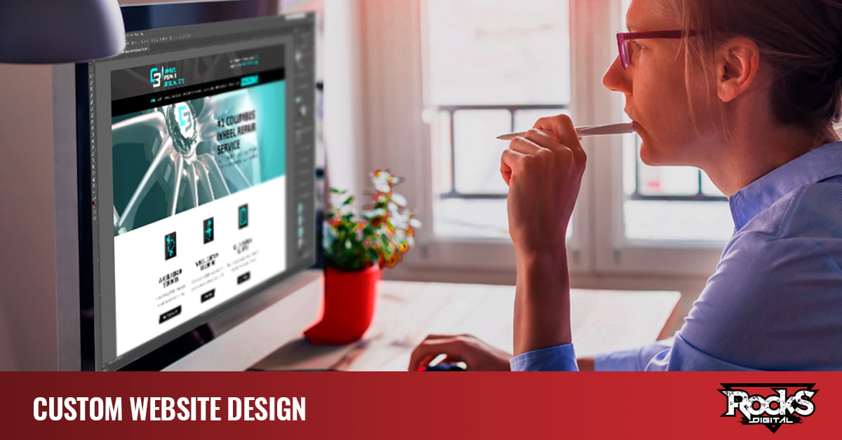 Custom Website Design - Digital Marketing Agency Services