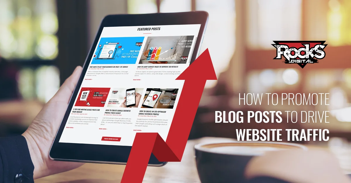 Blog post marketing to increase website traffic