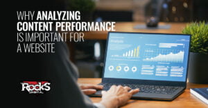 Analyzing content performance.