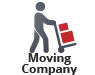 Moving company website icon.