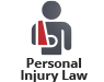 Personal injury law website icon.