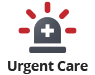Urgent care website icon.
