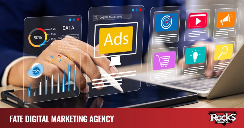 Digital marketing agency for Fate, TX.