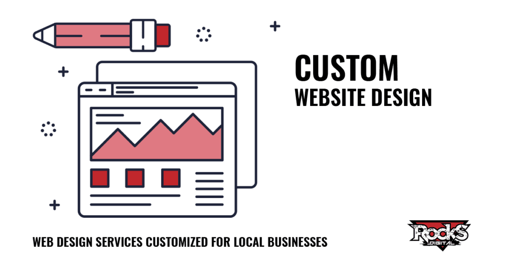 Custom website design services.