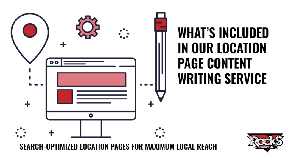 What’s included in our location page content writing service.