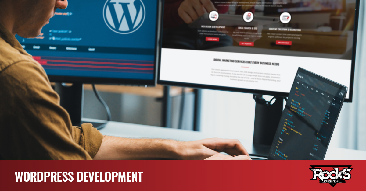 WordPress development services.
