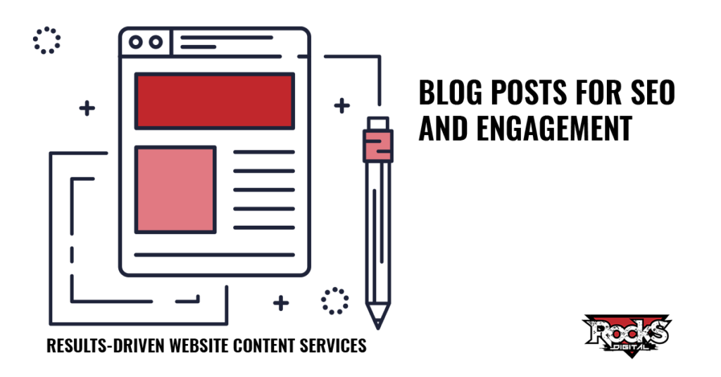 Blog posts for seo and engagement​.