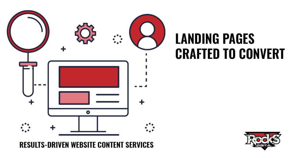 Landing pages crafted to convert.