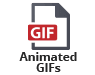 Animated GIF design services for custom motion graphics used in digital marketing and branding.
