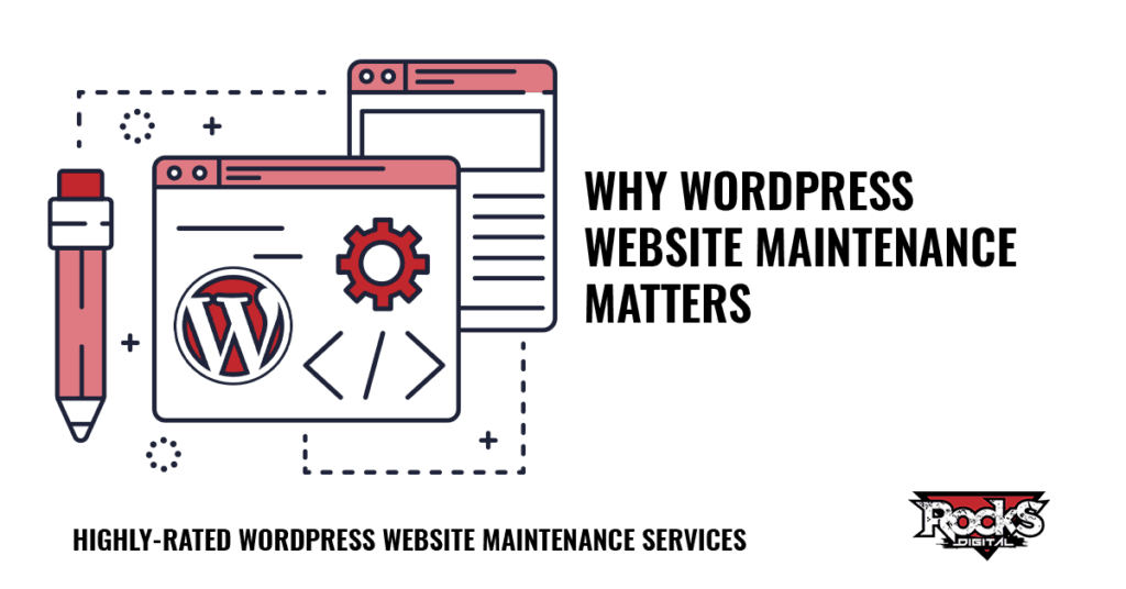 Website maintenance and hosting services.