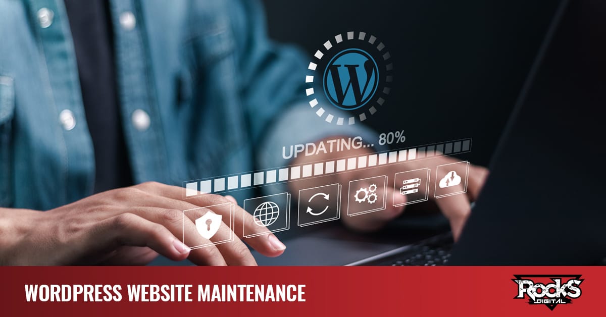 Website maintenance and hosting services.