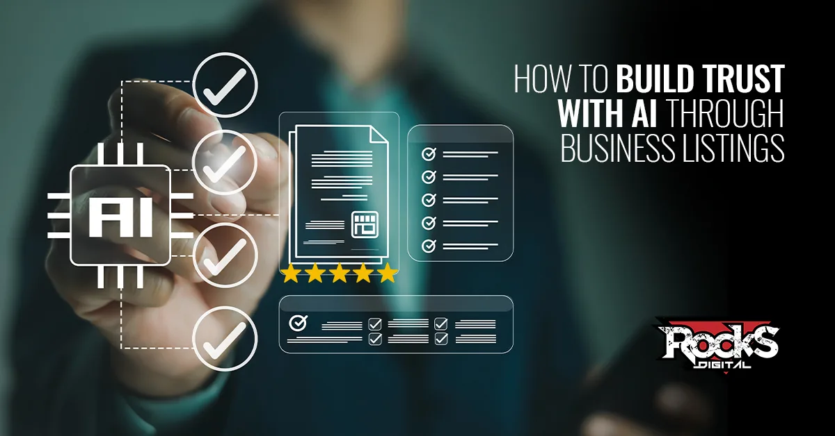 Business listings for AI trust.