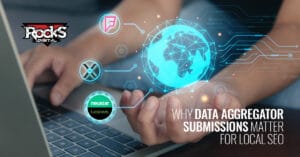 Data aggregator submissions for local SEO.