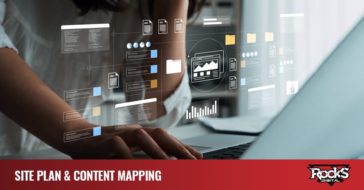 Site map and content mapping services.