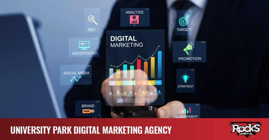 University Park digital marketing services.
