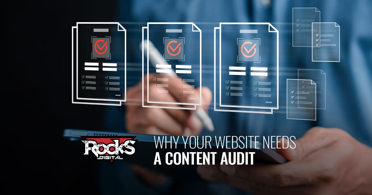 Content audits for websites.